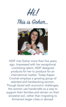 Gohar, Founder of Kapan Crochet