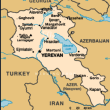 Map with locations of HDIF producers visited