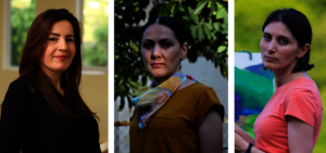 Satenik, Anna and Arusyak in Koghb