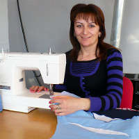 Anahit works in Vardenis Sewing