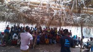 Discussion at Community Event