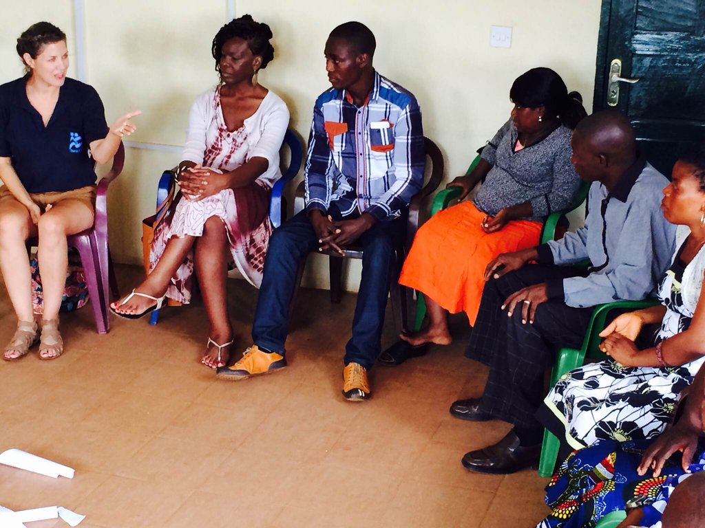 Psycho Social support for Ebola victims