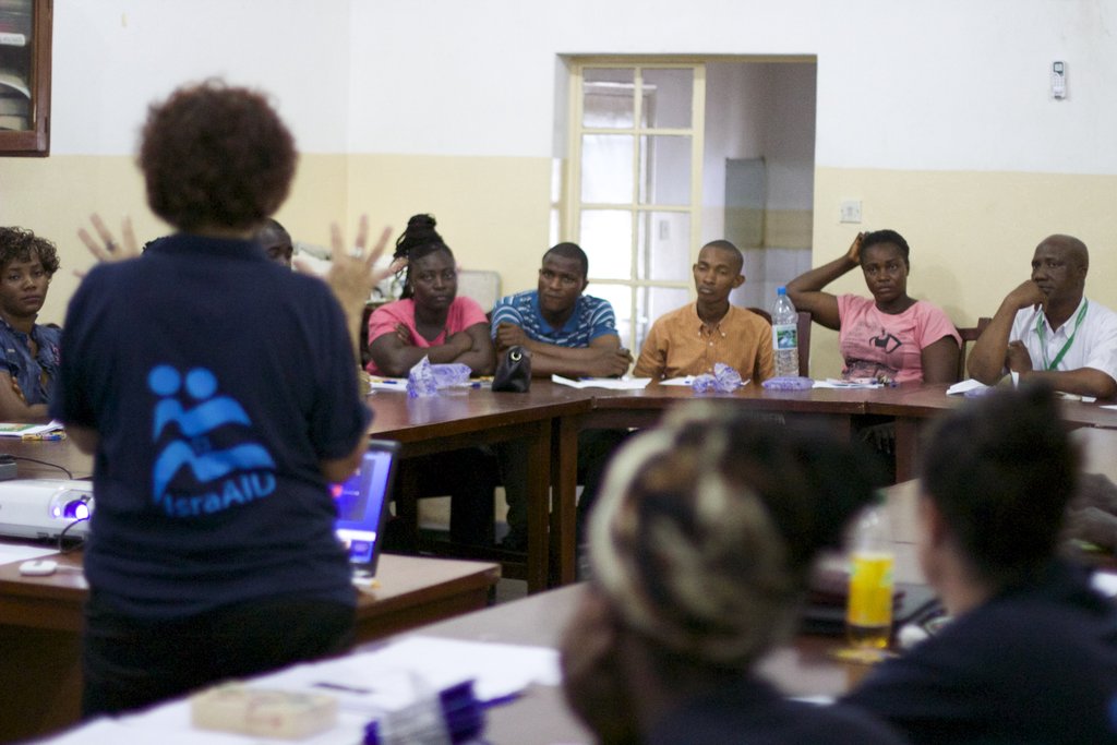 Psycho Social support for Ebola victims