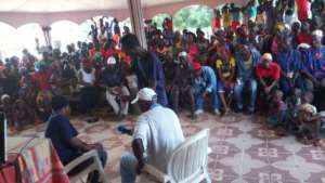 Radio talk-show recording