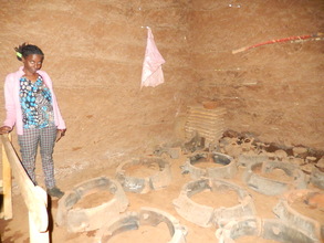Early stoves in local potters association