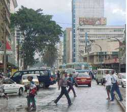 Busy Nairobi Street