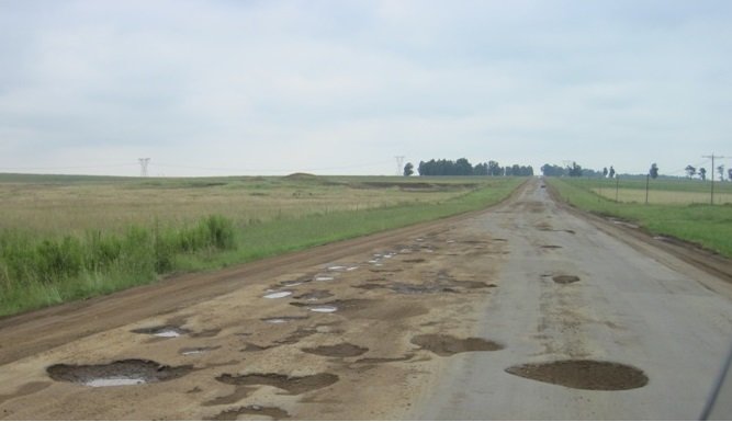 Pot holes