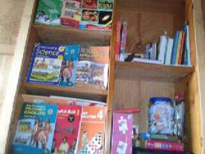 Lockable cupboard for school learning materials
