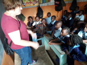 Andria visits Abundance School