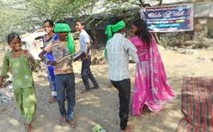 The Color's of Rainbow with Street Kids