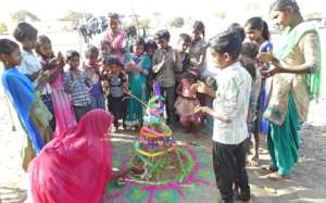 The Color's of Rainbow with Street Kids