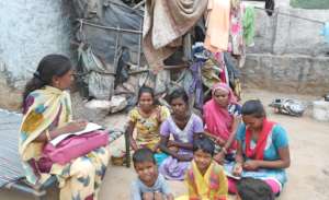 Counselling Session with Nomadic Family
