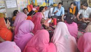 Interaction with Women Students in Udan School