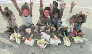 Festival of Color's Celebration with Street Kids!