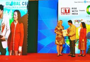 RSKS CEO Receiving Global NGO Leadership award