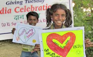 Happiness with Giving Tuesday India !!