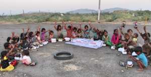 Street Kids Celebrating Giving Tuesday India