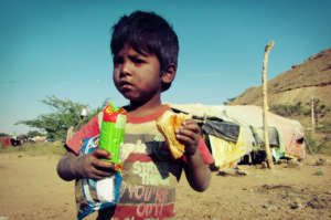 Happiness of Slum children !!