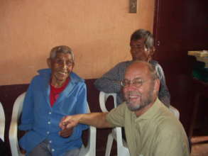 Francisco with Frank Peterson after surgery