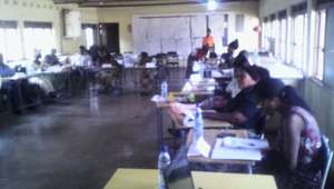 A group of women farmers during recent training