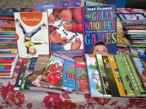 Library Reading Books at One Orphanage