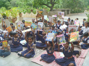 This orphanage in India now has library books!