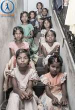 girl children at joy home children orphanage