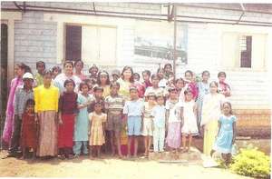 Teachers and Students of AVNI School