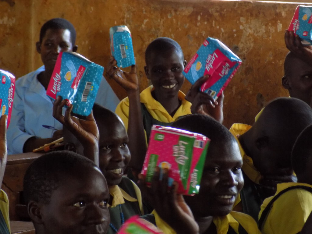 Sanitary Pads to Keep 600 Young Girls in School