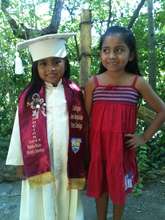 Bianca's pre-school graduation