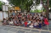 Winter wear for 55 worthy orphans