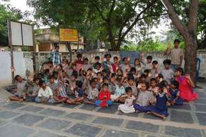 Winter wear for 55 worthy orphans