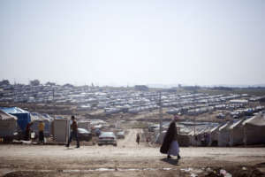 IDP camp.