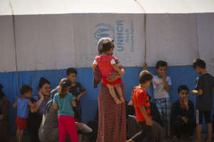 Gathered at the IDP Camp