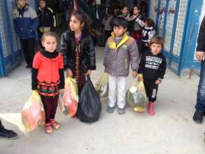 Distribution of much needed items
