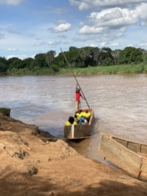 River crossing by CORP to provide BCC information