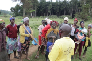 CHAT CORP sensitizing a group of women after work