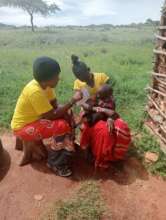Door to door sensitization by CORP.
