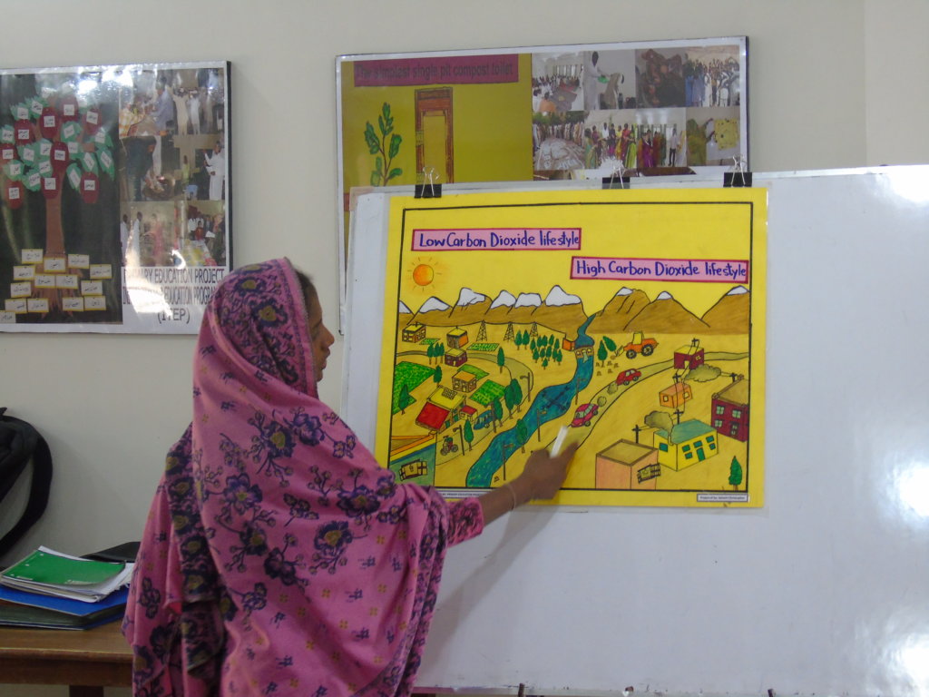 Adult Literacy Education For Women in Rural Sindh