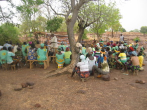 Awareness raising campaign, Dano, Burkina Faso