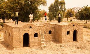 NV masons testing a vault by jumping!