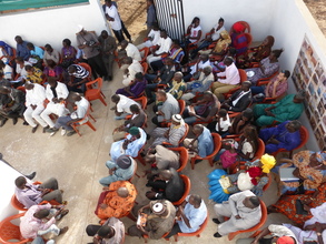 Guests at the inauguration ceremony