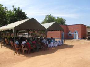 Guests at the inauguration ceremony
