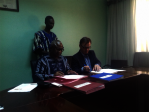 Signature of the partnership agreement
