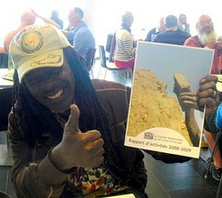 Alpha Blondy with AVN Annual Report