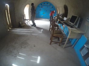 Computer lab in the eco-village