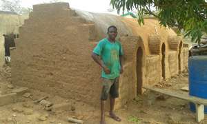 Apprentice Joshua Atanga & his NV hen-house