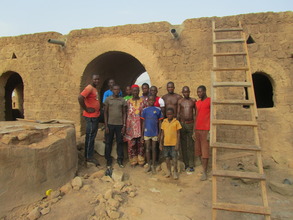 Kazigo royal palace wing under construction