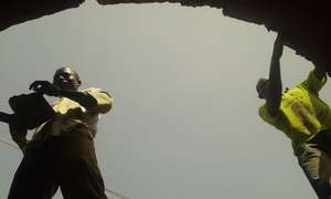 Vault construction:  Issa Guira & Hubert Atuah