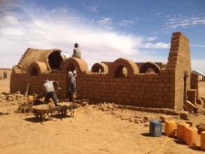 Community centre under construction